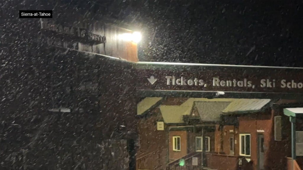 Northern California Sierra sees some early-season snow — CBS Bay Area (KPIX), Crystal Sports news