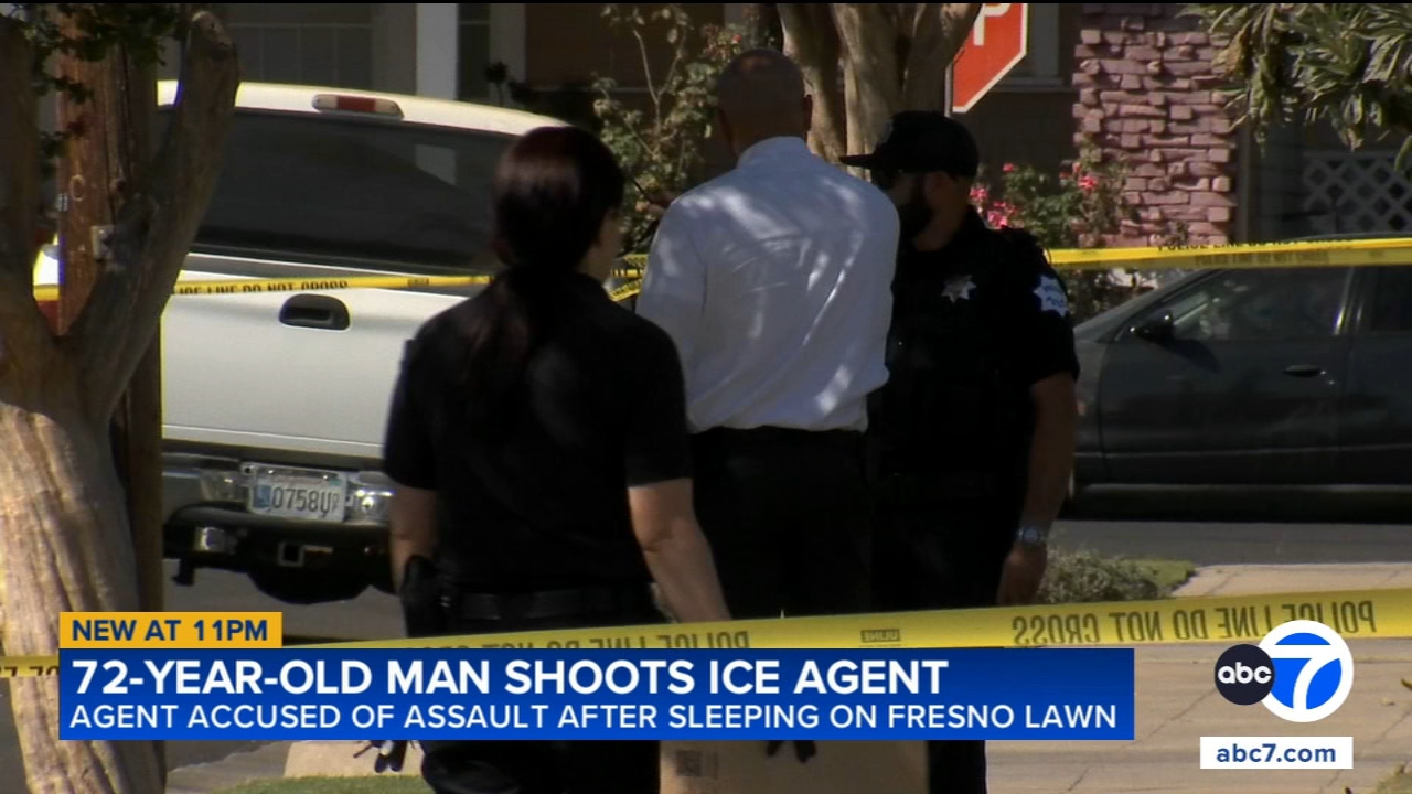 Off-duty ICE agent shot after assaulting 72-year-old man and his daughter at Fresno home, police say
— ABC 7 Bay Area, Crystal Health news