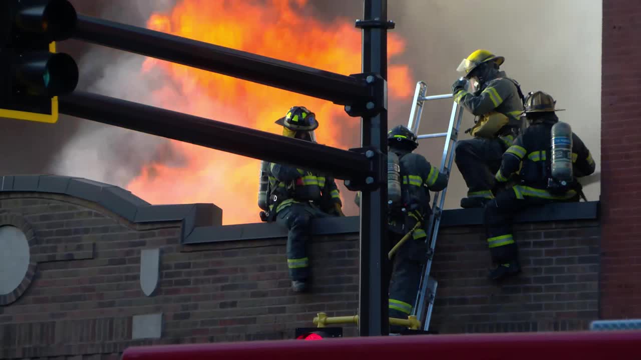 Crews battling fire at commercial building on East Franklin Avenue — KSTP 5, Crystal Health news