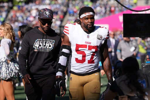 NFL suspends 49ers linebacker Dre Greenlaw 1 game for headbutt — KSTP 5, Crystal Sports news