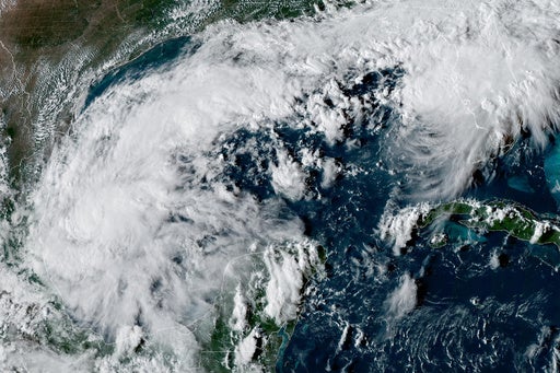 Tropical Storm Isaias forms, forecast to become a hurricane and hit the US Gulf Coast this week — KSTP 5