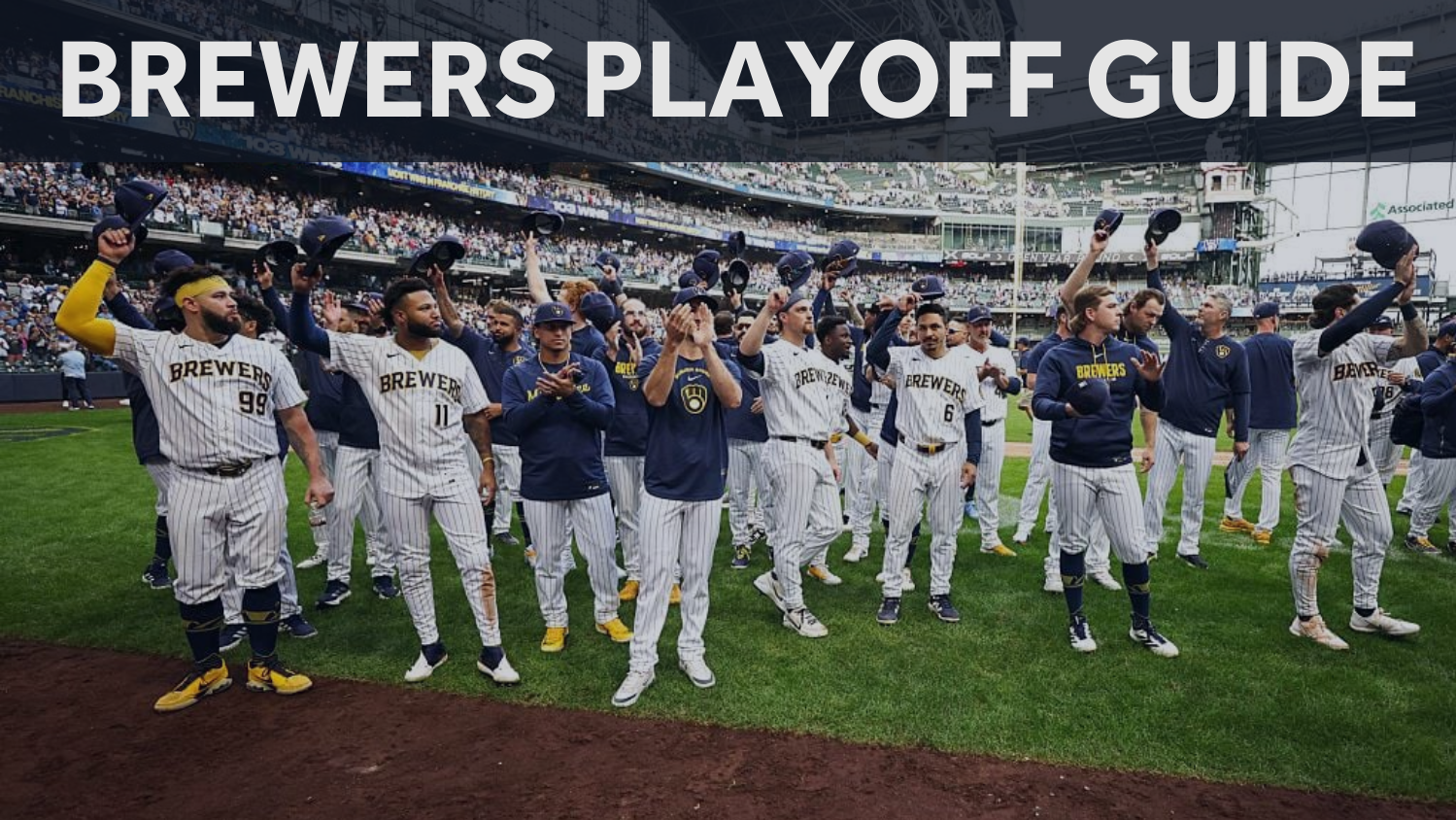 Brewers playoff guide: Recaps, tickets, first pitch times, rosters, Milwaukee watch parties — WISN 12 Milwaukee, Crystal Business news