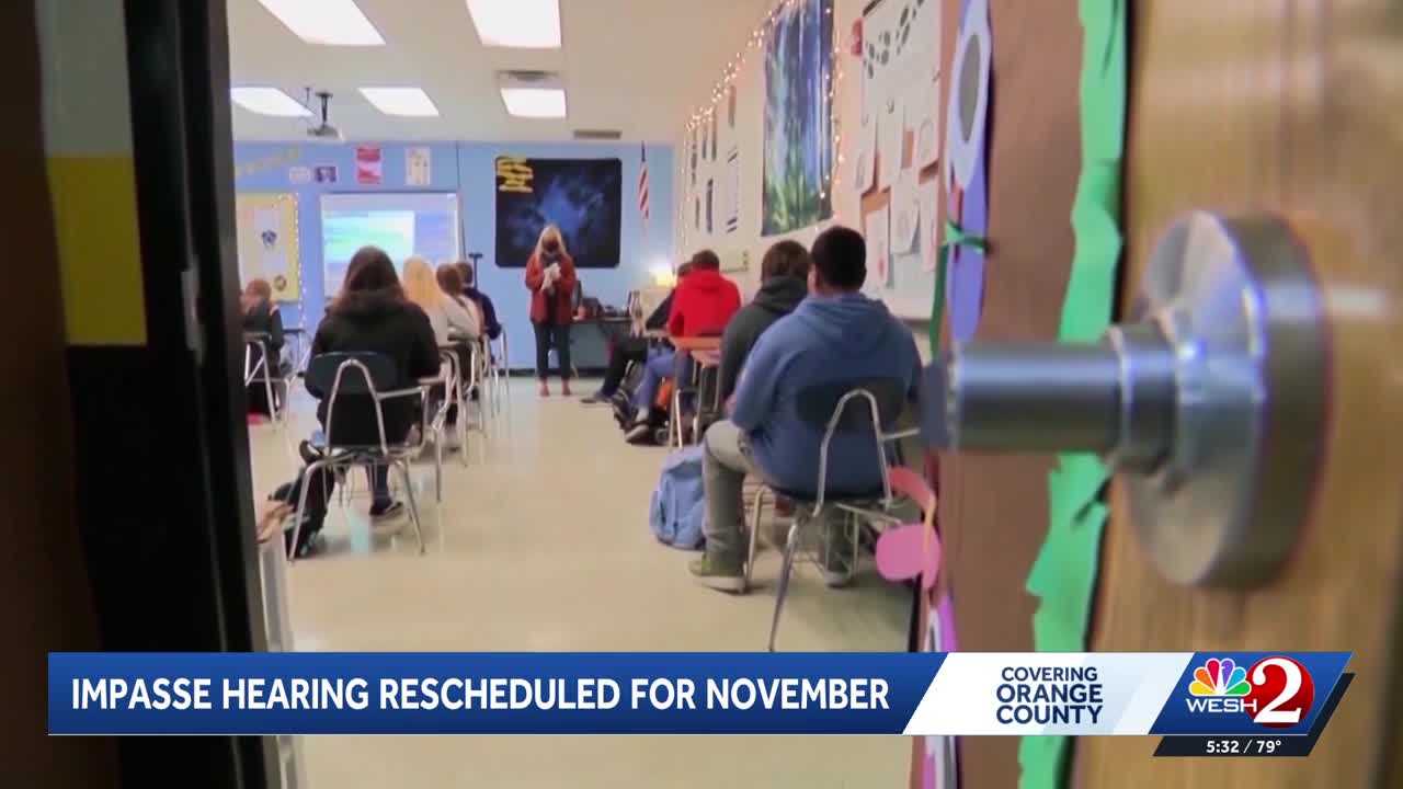 Orange County Public Schools suspends special impasse hearing — WESH 2 Orlando, Crystal Health news
