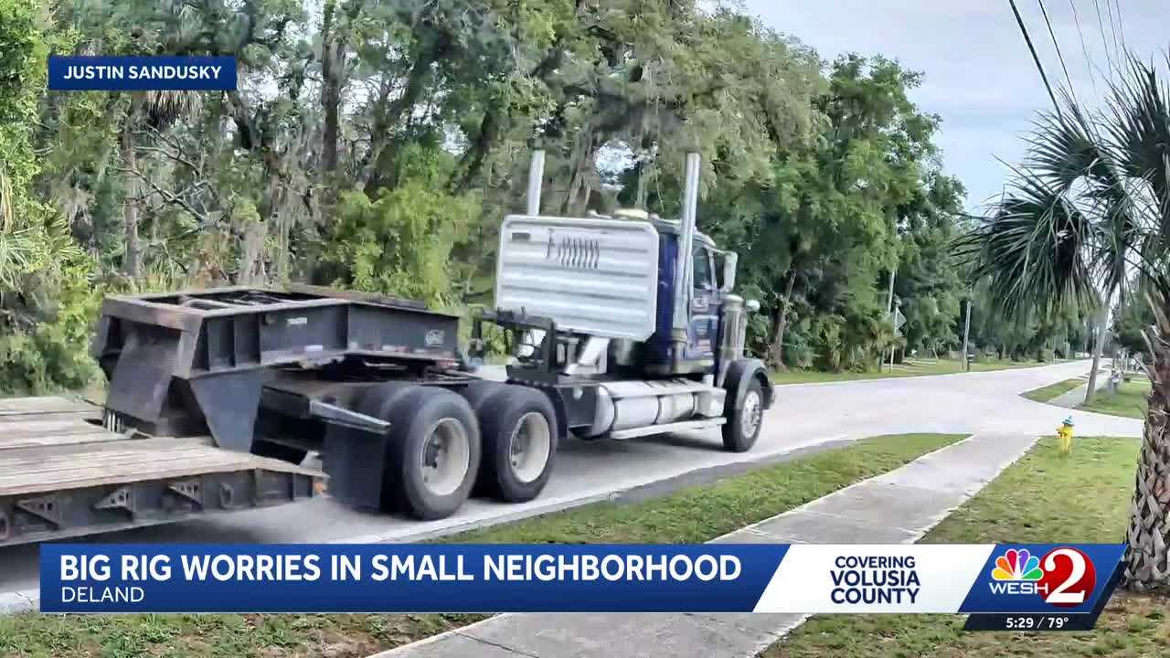 DeLand-area neighbors raise concerns about truck traffic on Marsh Road — WESH 2 Orlando, Crystal Real Estate news