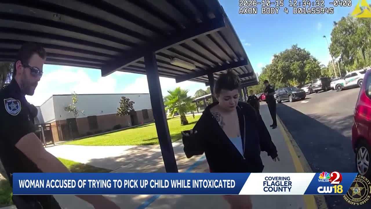 Flagler County woman accused of trying to pick child up while intoxicated — WESH 2 Orlando, Crystal Schools news
