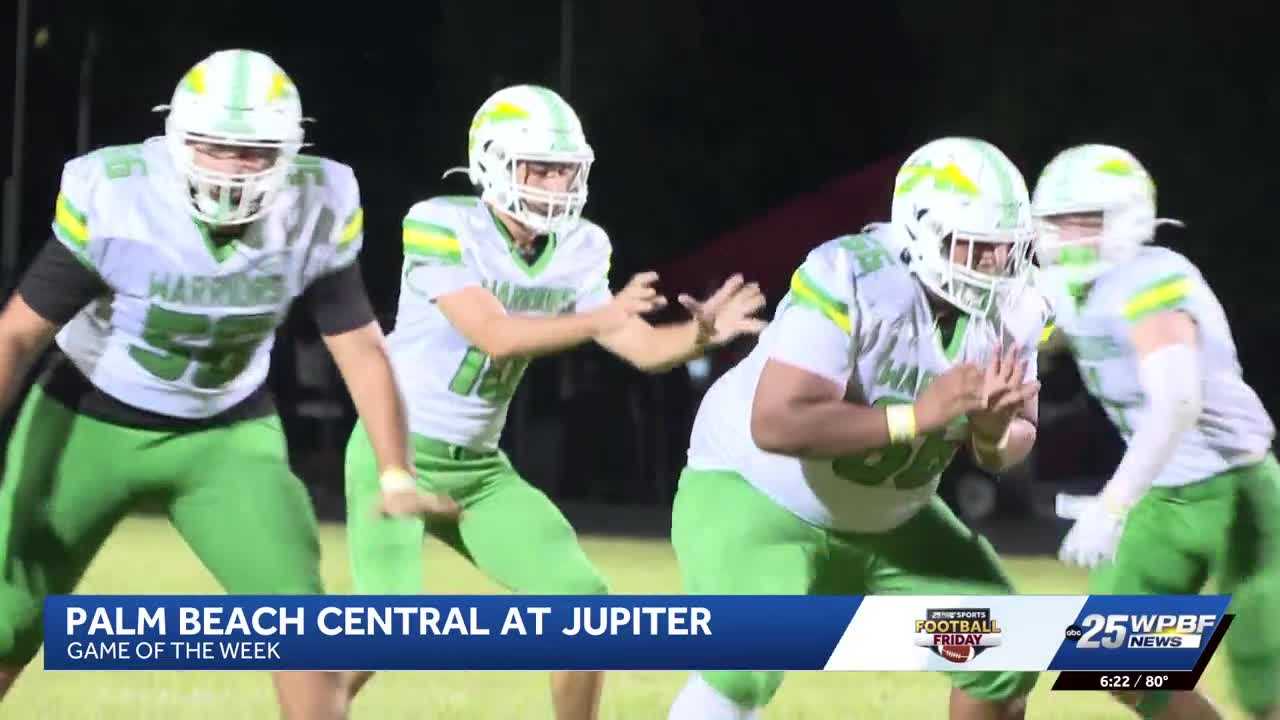 Jupiter and Palm Beach Central compete for district title in pivotal matchup — WPBF Sports Palm Beach, Crystal Sports news