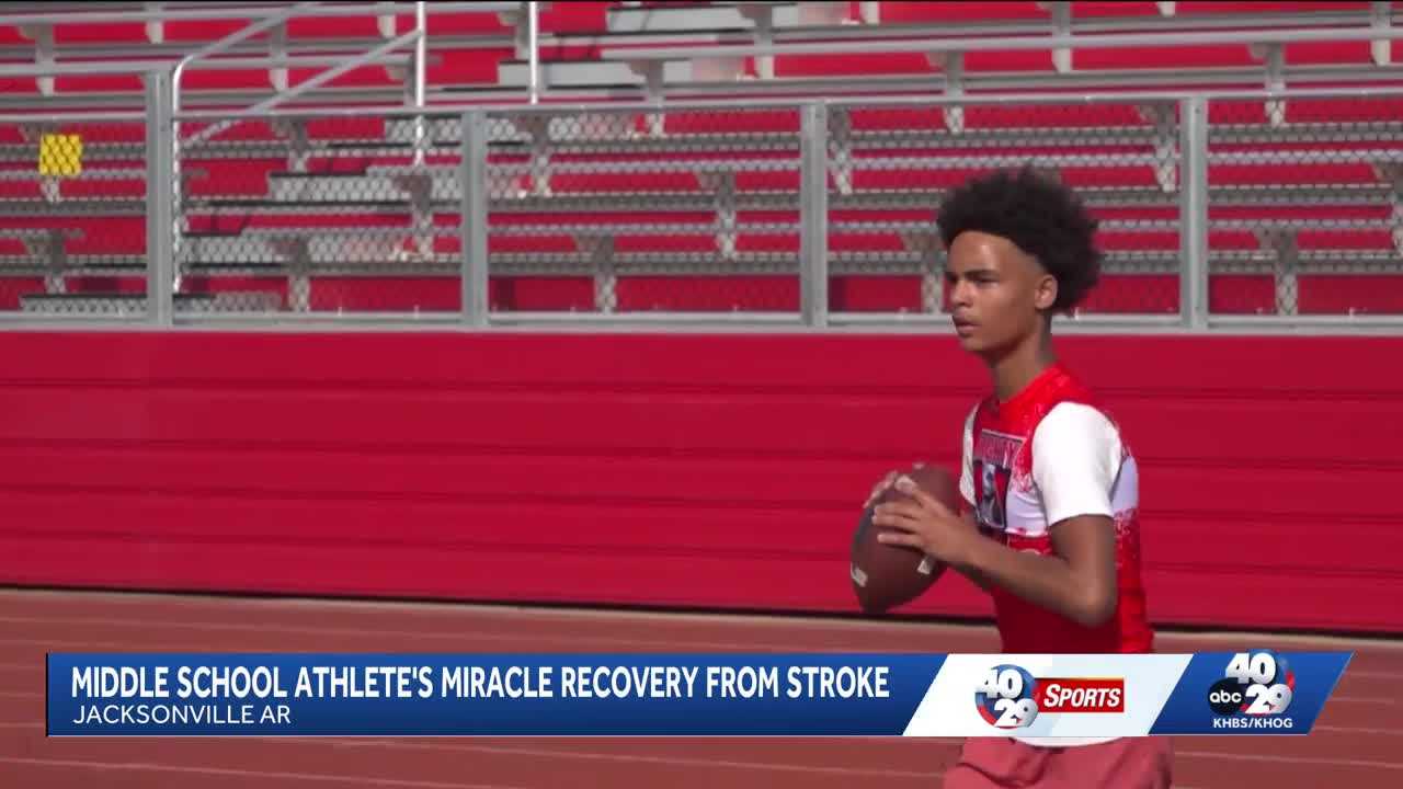 12-year-old football player recovering after spinal cord stroke — WESH 2 Orlando, Crystal Sports news