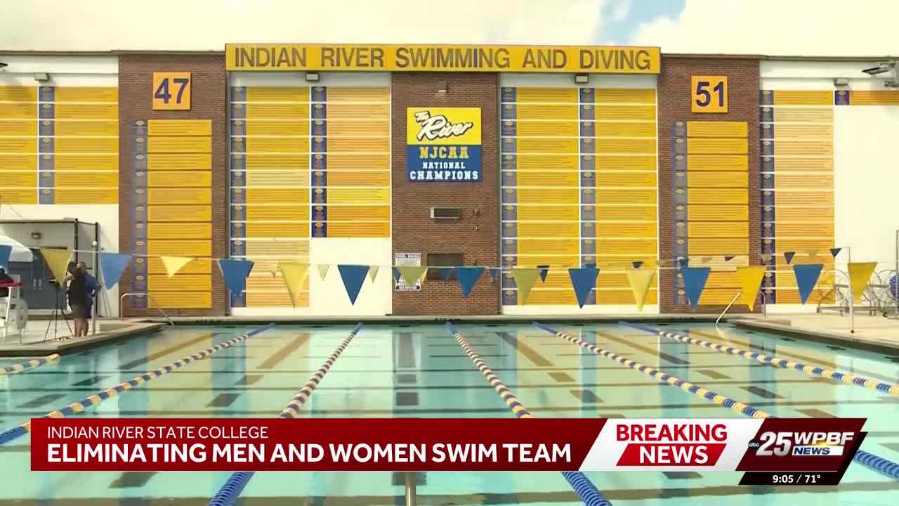Indian River State College president proposes ending swimming and diving programs — WPBF West Palm Beach, Crystal Sports news