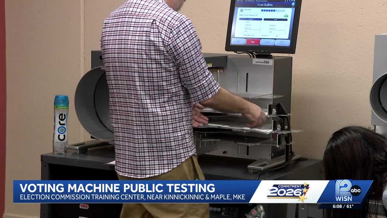 Milwaukee election officials test voting machines to prevent errors ahead of general election — WISN 12 Milwaukee, Crystal Community news