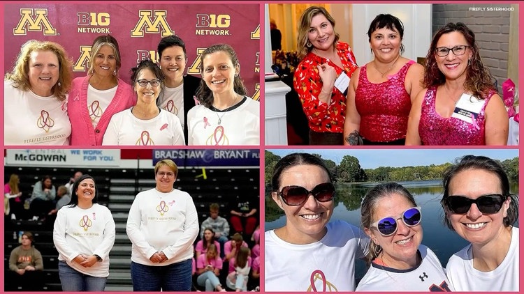 Firefly Sisterhood: Connecting breast cancer patients with mentors nationwide — KARE 11 Local, Crystal Community news
