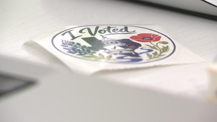 Too young to vote, but making her mark | Williamson County teen designs winning 'I Voted' sticker — KVUE (Austin), Crystal Schools news
