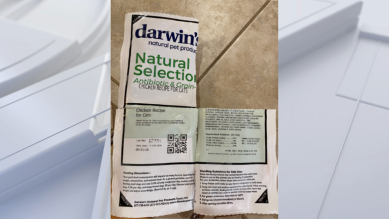 FDA warns pet owners after salmonella found in frozen cat food — Crystal Community news