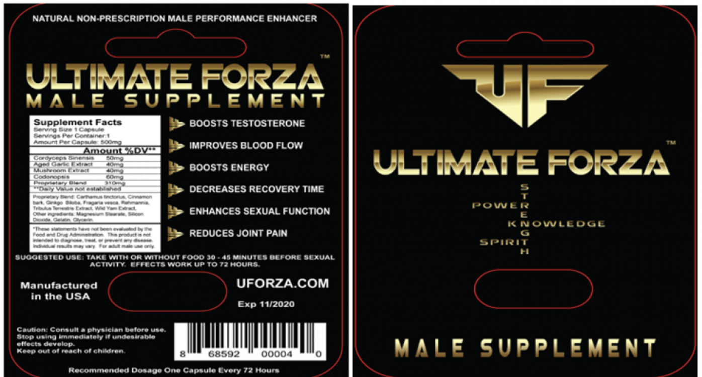 Male supplement recalled over undeclared Viagra, Cialis ingredients — Crystal Community news