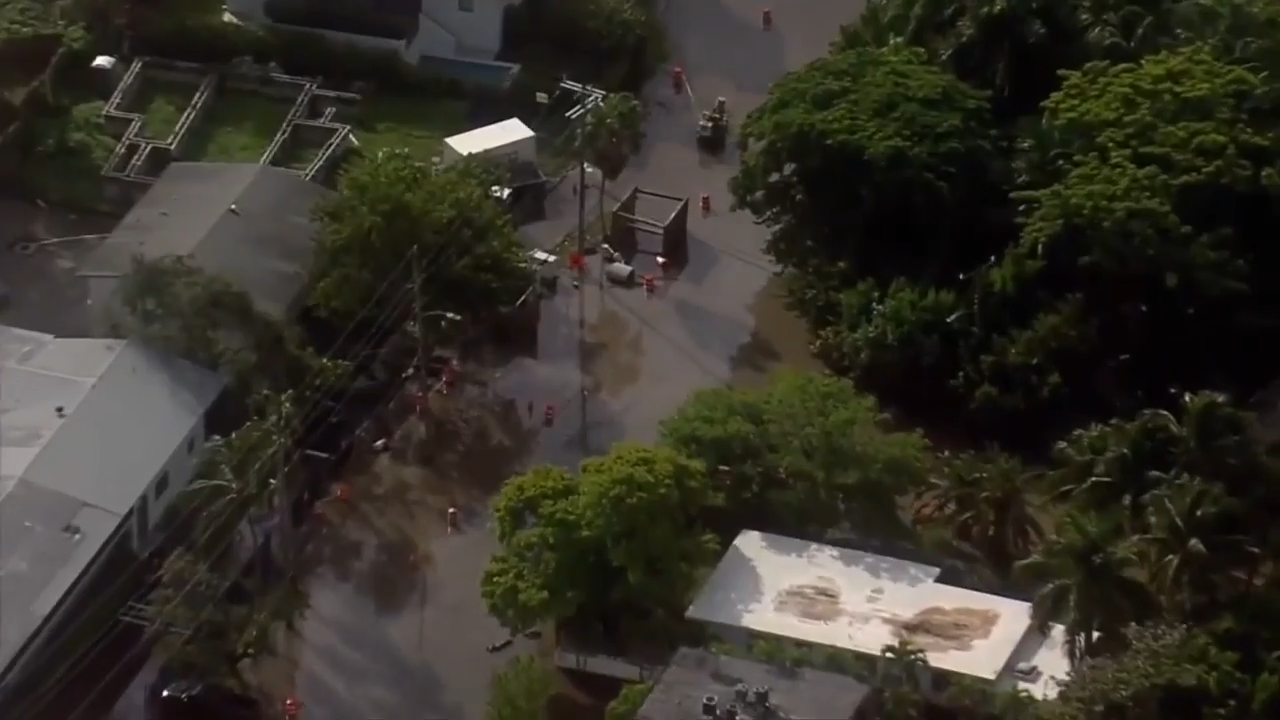 King tide causes flooding across Miami-Dade and Broward County streets — WSVN 7 Miami-Dade, Crystal Community news