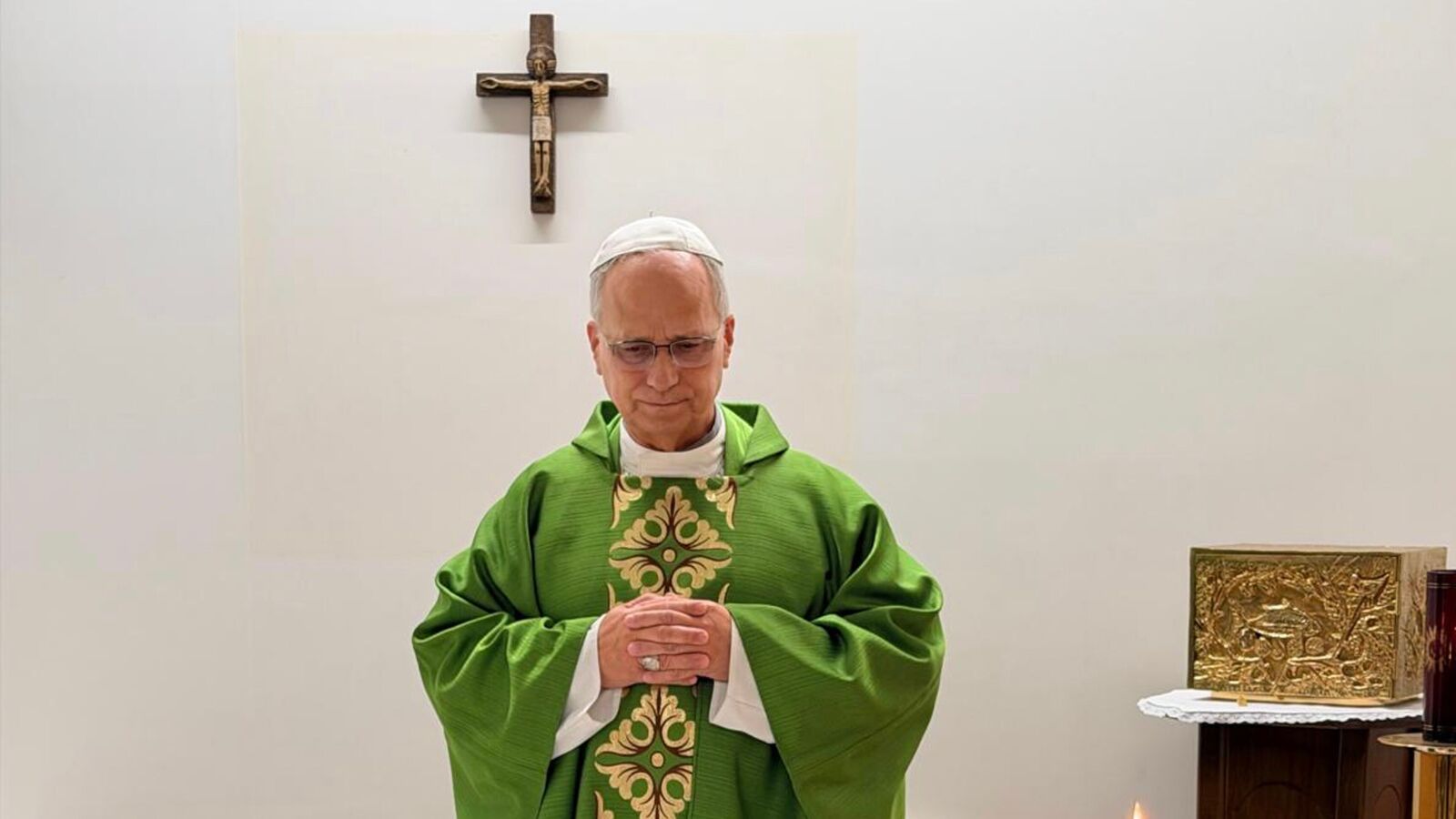 Pope Leo XIV celebrates Mass in hospital in first photos released since surgery — Mint India, Crystal Health news