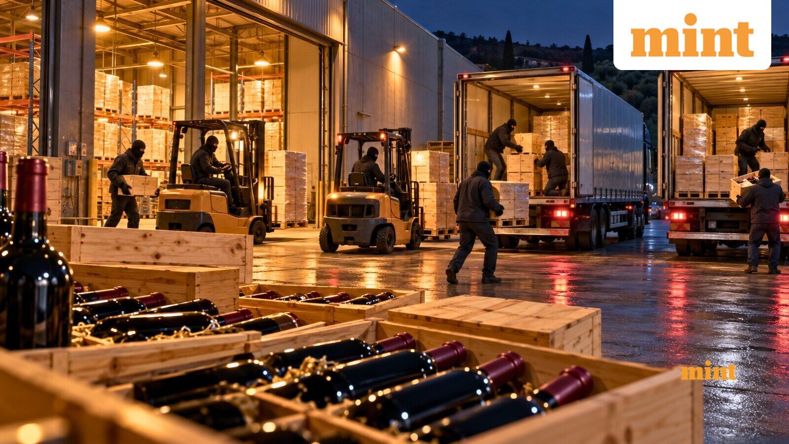 Wine bottles worth ₹55 crore stolen from Italy’s Marchesi Antinori: How 7 masked men carried out 3-hour heist — Mint India, Crystal Technology news