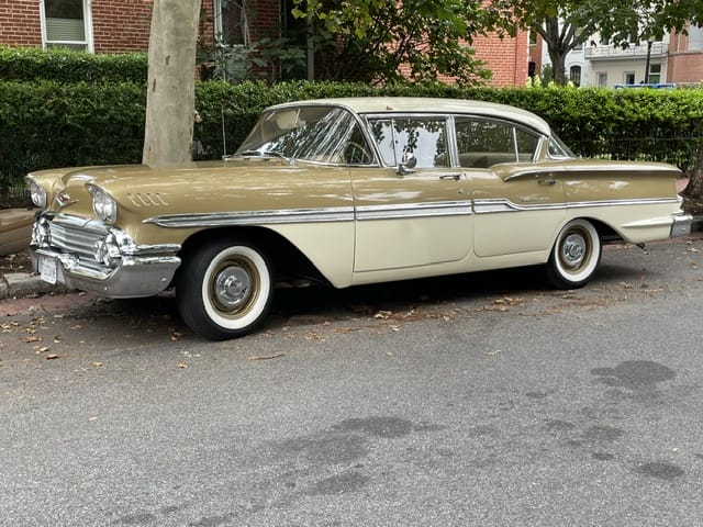 SWEET City Ride – 1958 Chevrolet Biscayne — PoPville DC